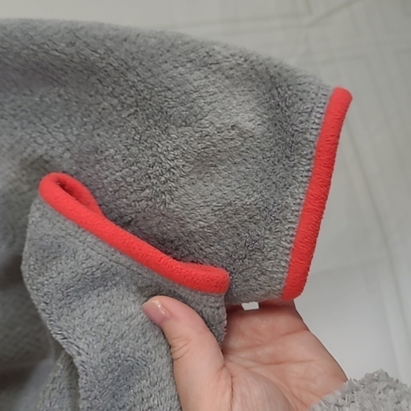 PATAGONIA Re-Tool Snap T Fleece Pull Over Women's - Grey & Red Kangaroo Pocket - Picture 6 of 8